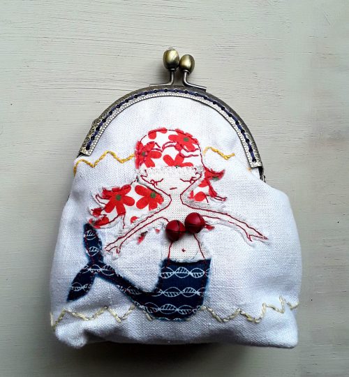 Little Lulu mermaid purse